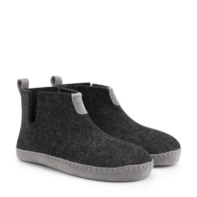 Travelin' Women - Ankle high slipper - Dark Grijs - Maat 43