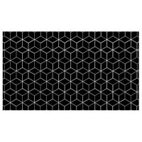 Scanpart inductie beschermmat 90x52 cm zwart/siliconen - thumbnail