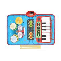 Lobbes Muziek mat met piano & drums - thumbnail
