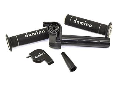 Domino gasgreep set "trial" throttle grips plast sw 1-train