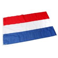 Dokkumer Vlaggen Centrale Vlag nederland spun-poly 150x225cm - thumbnail