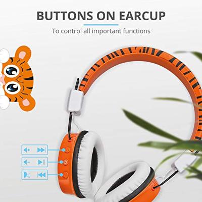 Trust #23583 Comi Bluetooth Draadloze Kids Hoofdtelefoon - oranje