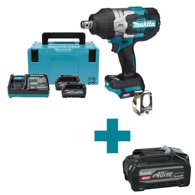 Makita accu slagmoeraanzetter 3/4" xgt 40v max 2.5ah