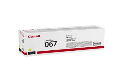 Canon 067 tonercartridge 1 stuk(s) Origineel Geel Canon 067 tonercartridge 1 stuk(s) Origineel Geel