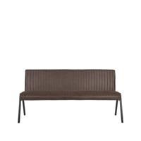 LABEL51 Eetkamerbank 'Matz', 175cm, kleur Bruin - thumbnail