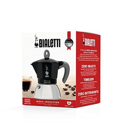 Italiaanse Koffiepot Bialetti 0006936/NP Zwart Metaal Aluminium - thumbnail