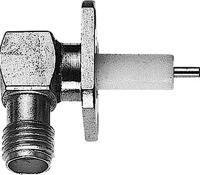 Telegärtner 100024729 100024729 SMA-Steckverbinder Buchse, Einbau horizontal 50Ω 1 pc(s) - thumbnail