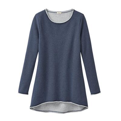 Sweat tuniek van bio-katoen, jeans-melange 44 Sweat tuniek van bio-katoen, jeans-melange 44