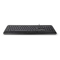 Nedis Bedraad Toetsenbord | USB-A | QWERTY | Scandinavisch | | 1 stuks - KBMU200BKND KBMU200BKND - thumbnail
