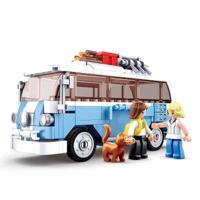 Sluban Hippy Bus bouwstenen set (M38-B0707) - thumbnail