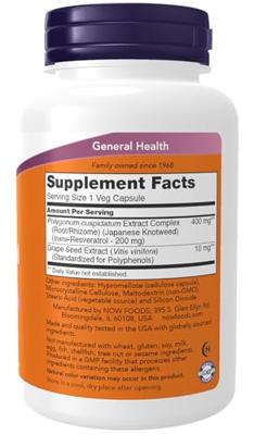 Resveratrol Natural 200mg 120caps