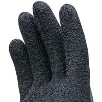 Berner werkhandschoenen b-grip latex maat 9 cat.2 zwart-grijs - thumbnail