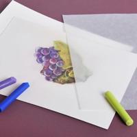 Clairefontaine • pastelmat papier nr3 360g 24x30cm wit 12x - thumbnail