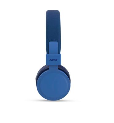 Hama Bluetooth® Freedom Bed II, on-ear hoofdtelefoon, opvouwbaar, AV. Micro, Blauw