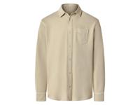 esmara Men Denim heren overhemd (Beige, M) - thumbnail