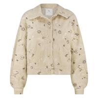 Nukus Milou Jacket Embroidery Nkf13018 Jackets 9 Sand - thumbnail