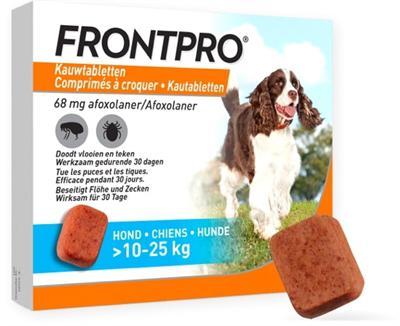 FRONTLINE FRONTPRO KAUWTABLETTEN L 3 TBL FRONTLINE FRONTPRO KAUWTABLETTEN L 3 TBL