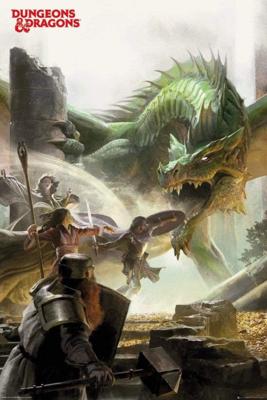 Poster Dungeons & Dragons - Adventure 61x91,5cm