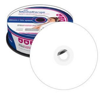 MediaRange MR224 lege cd CD-R 700 MB 25 stuk(s) MediaRange MR224 lege cd CD-R 700 MB 25 stuk(s)