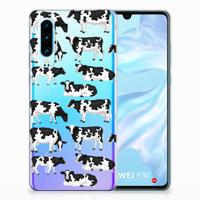 Huawei P30 | TPU Hoesje | Koetjes - thumbnail