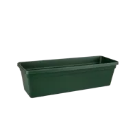 Elho green basics trough balkonbak 40 leaf green - thumbnail