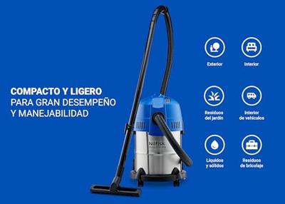 Nilfisk BUDDY II 18L INOX EU Nat- en droogzuiger 1200 W 18 l