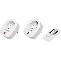 Sygonix RSL Stopcontactset Tussenstekker Schakelvermogen (max.) 2000 W Bereik max. (in het vrije veld) 30 m - thumbnail
