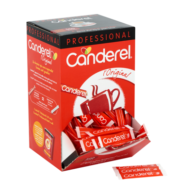 Canderel suikersticks, 0,5 g, doos van 500 stuks