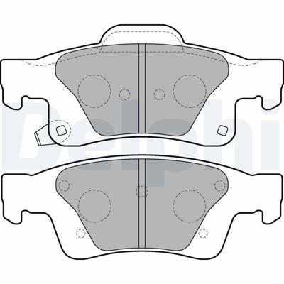 Remblokkenset, schijfrem LP2251