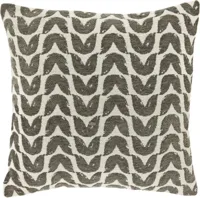 Unique Living kussen gozi 45x45cm taupe - thumbnail