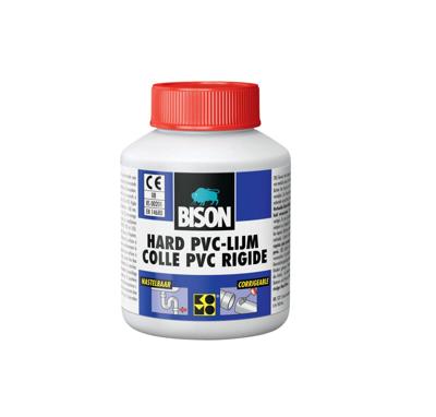 Bison Hard Pvc Lijm Bot 100Ml*12 Nlfr - 6305949 - 6305949 Bison Hard Pvc Lijm Bot 100Ml*12 Nlfr - 6305949 - 6305949