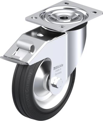 Blickle L-V 182R-FI Zwenkwiel met rem Wieldiameter: 180 mm Draagvermogen (max.): 170 kg 1 stuk(s) Blickle L-V 182R-FI Zwenkwiel met rem Wieldiameter: 180 mm Draagvermogen (max.): 170 kg 1 stuk(s)