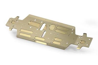 Alu Chassis Swiss 7075 T6 (3mm) Hard Coated - XB808 (X351102)