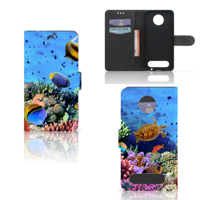 Motorola Moto Z2 Force Telefoonhoesje met Pasjes Vissen - thumbnail