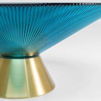 Kare Design Birdie Serveerblad 26cm blauw - thumbnail