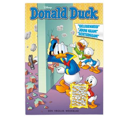 Donald Duck - Tijdschrift met naam en foto Donald Duck - Tijdschrift met naam en foto