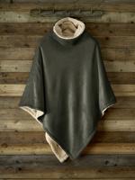 De Witte Lietaer De Witte Lietaer Ganges Teddy Poncho khaki - thumbnail