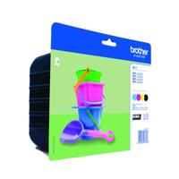 Brother inktcartridge, 260 pagina's, OEM LC-221VALBP, 4 kleuren - thumbnail
