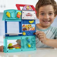 Hasbro Play-doh Playdoh drukke chef restaurant speelset - thumbnail