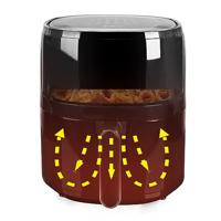 Emerio Hetelucht Friteuse 5L 1500W Zwart - thumbnail