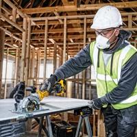 DeWalt dcs571p2 | accu cirkelzaag | 18v xr | 115 mm | brushless | 2x 5,0 ah | in tstak koffer - dcs571p2-qw - thumbnail