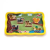 Quercetti smart magneet puzzel boerderij - thumbnail