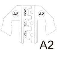 TOOLCRAFT PLE-0A2 Krimp-onderdelen Geïsoleerde connectoren (male) Krimpbereik: 0.5 tot 6 mm² Geschikt voor merk: TOOLCRAFT PZ-500 - thumbnail