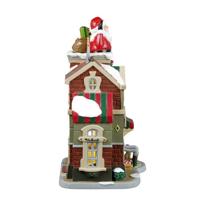 Lemax the santa shop verlicht kersthuisje Caddington Village 2024 - thumbnail