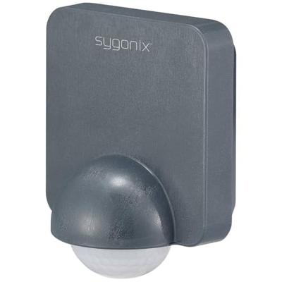 Sygonix SY-5836536 PIR-bewegingsmelder Wand 360 ° Relais Dark grey IP54 Sygonix SY-5836536 PIR-bewegingsmelder Wand 360 ° Relais Dark grey IP54