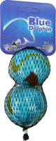 Knikkers Megabonken Blue Dolphin 2x50mm - thumbnail