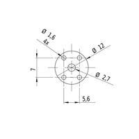Laserfuchs Lasermodule Lijn Groen 5 mW LFL532-5-3(12x60) - thumbnail