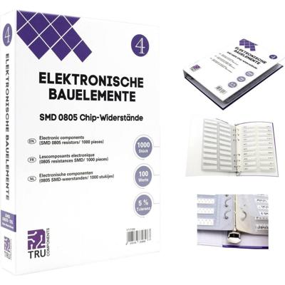TRU COMPONENTS TC-6869424 TC-6869424 Assortiment SMD 0805 0.125 W 5 % 1000 onderdelen TRU COMPONENTS TC-6869424 TC-6869424 Assortiment SMD 0805 0.125 W 5 % 1000 onderdelen