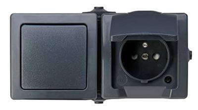 Kopp 134515005 Nautic spatwaterdicht Antraciet 1 stuk(s)