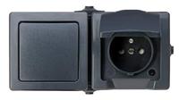 Kopp 134515005 Nautic spatwaterdicht Antraciet 1 stuk(s) - thumbnail